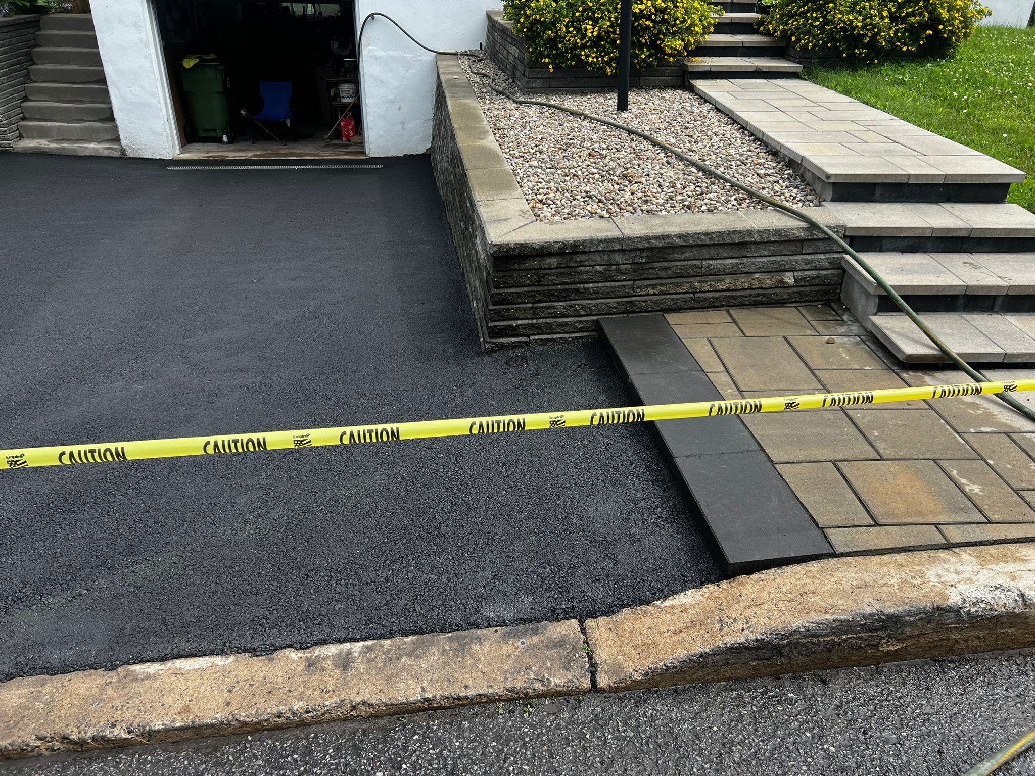 Asphalt Paving and Steps